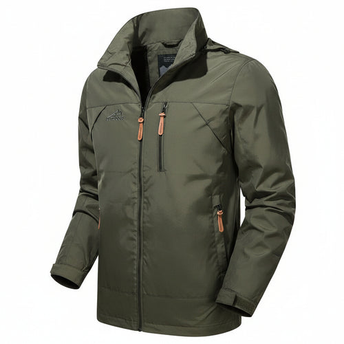 Men’s Casual Hooded Plus Size Outdoor Jacket