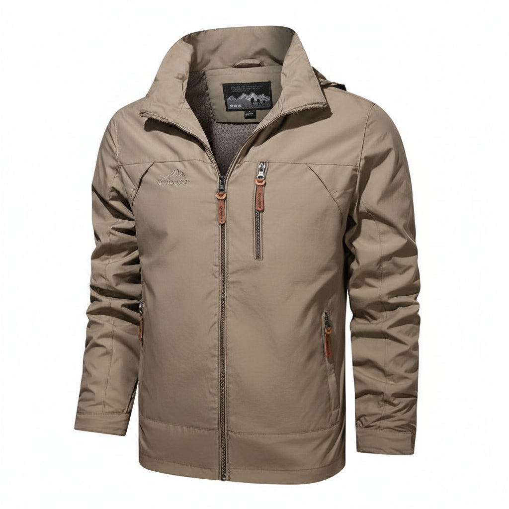 Men’s Casual Hooded Plus Size Outdoor Jacket