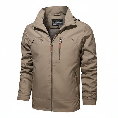 Men’s Casual Hooded Plus Size Outdoor Jacket