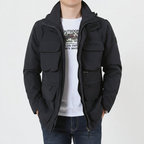 Men’s Casual Outdoor Tactical Lightweight Nylon Jacket