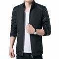 Men’s Modern Lightweight Stand Collar Zip Jacket