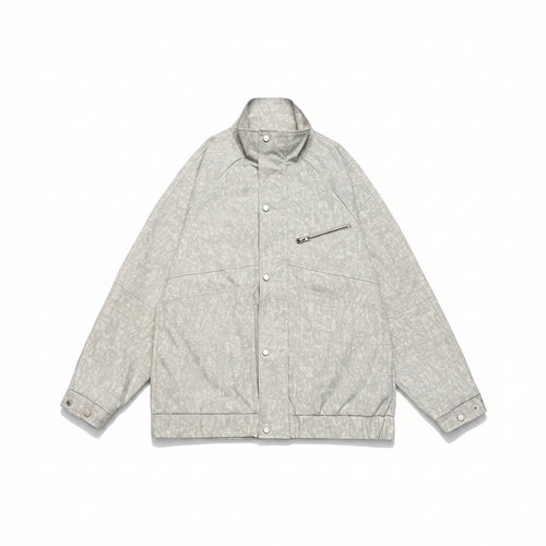 Men’s Urban Hooded Loose Fit Streetwear Jacket