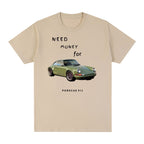 Need Money For Vintage Cotton T-Shirt Men