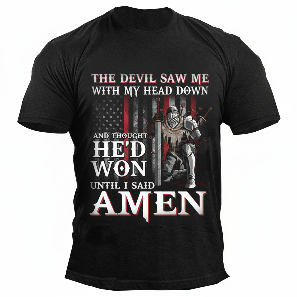 Solid Sports Graphic Print T-Shirt For Men