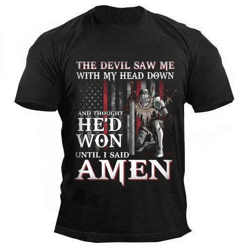 Solid Sports Graphic Print T-Shirt For Men
