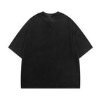Summer Cotton Short Sleeve Kitten Print Casual T-Shirt for Men