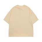 Summer Cotton Short Sleeve Kitten Print Casual T-Shirt for Men
