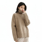Women’s Cozy Thick Turtleneck Knit Pullover Sweater