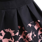 Women’s Elegant Gradient Pleated Midi Party Dress