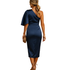 Women’s Minimalist Slim Fit Elegant Office Dress